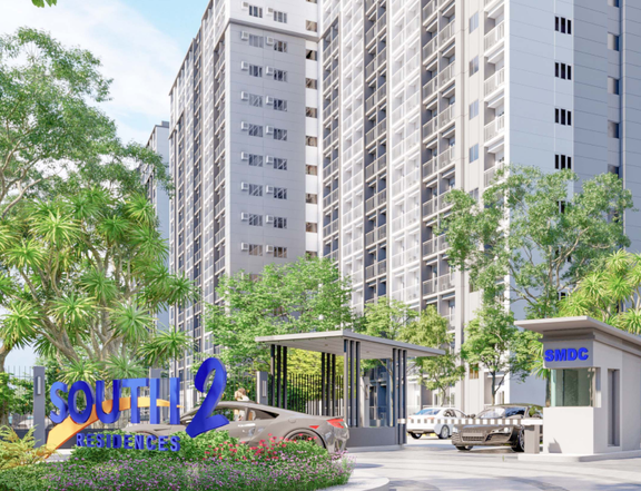 Pre Selling 1-bedroom Residential Condo For Sale in SMDC South Residence 2 in Las Pinas City