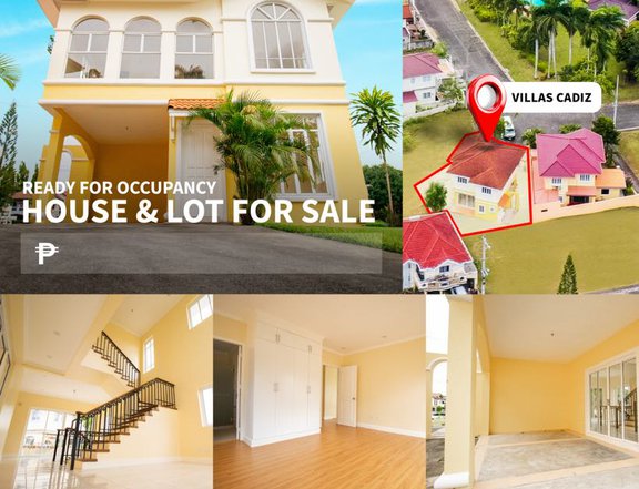 Ready For Occupancy 3-bedroom Single Detached House For Sale in South Forbes Golf City