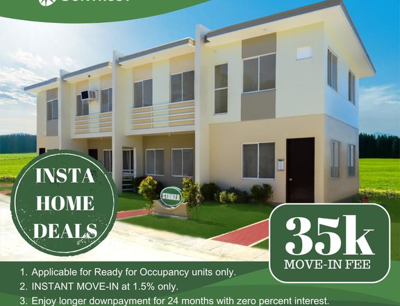 ready for occupancy townhouse in Majada Out Calamba Laguna