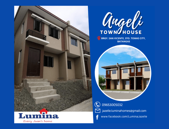 3-BR Angeli Townhouse | Ready for Occupancy | Lumina Batangas