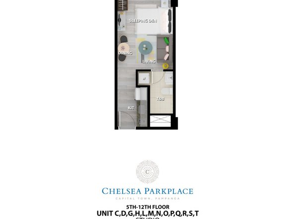 Ready For Occupancy 29.00 sqm Studio Office Condo For Sale in San Fernando Pampanga