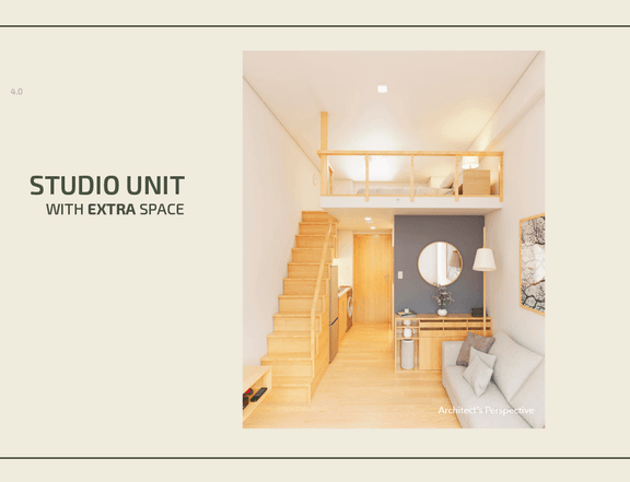 Sleek Studio Condo Unit at My Enso Loft by PH1 World Developer in Quezon City