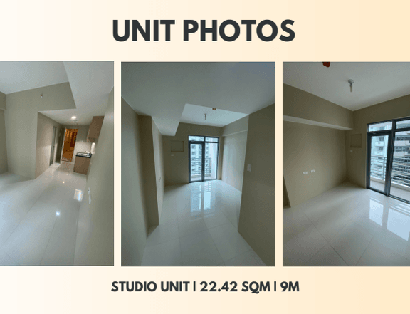 Ready For Occupancy 18.27 sqm 1-bedroom Residential Condo For Sale