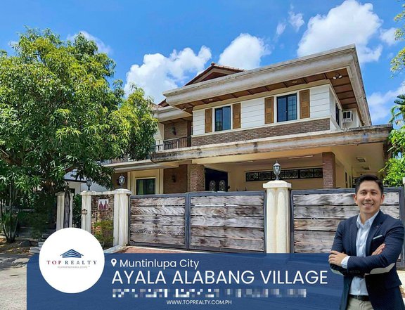 House and Lot for Sale in Ayala Alabang Village, Muntinlupa City