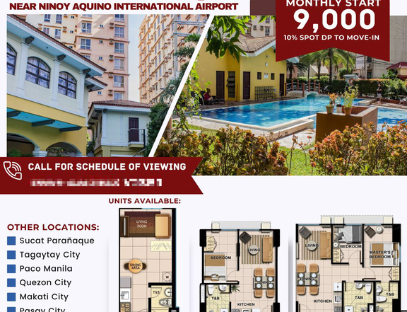 Lipat Agad Condo As low as  9K Monthly! with 10% Spot DP to Move-In