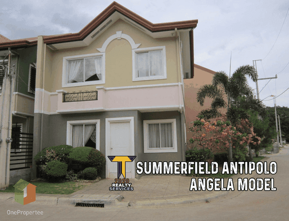 SUMMERFIELD SINGLE ATTACHED ANTIPOLO CITY RIZAL