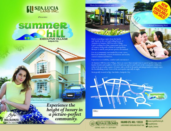 lots for sale!!SUMMERHILLS EXEC VILLAGE by STA LUCIA LANDS in ANTIPOLO