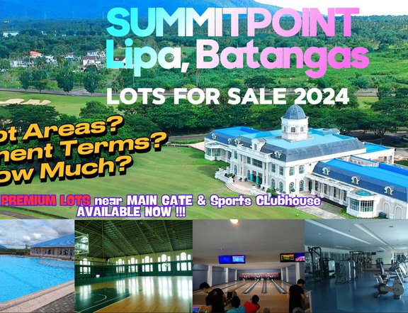 Live in Luxury at Summit Point Lipa! Premium Residential Lots for Sale