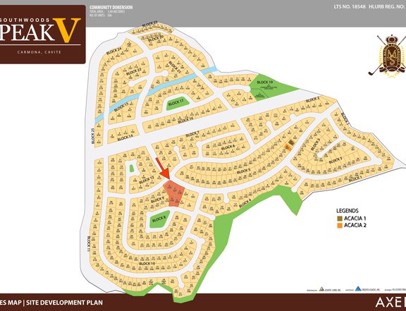 Southwoods P5 residential  two lots 6 and 9 (Manila Southwoods Peak)