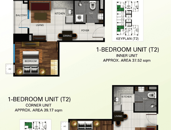 34.76 smq 1-Bedroom Condo unit For Sale in Mandaluyong City