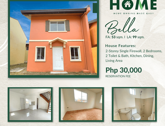 2-BR FOR SALE IN CAMELLA TAAL AT BATANGAS