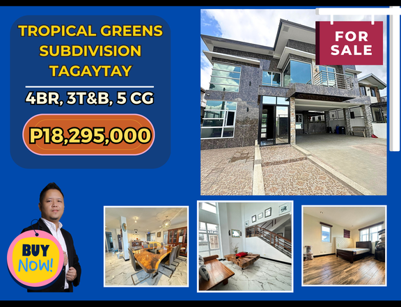 4 Bedroom Single Detached House for Sale in Tagaytay Cavite
