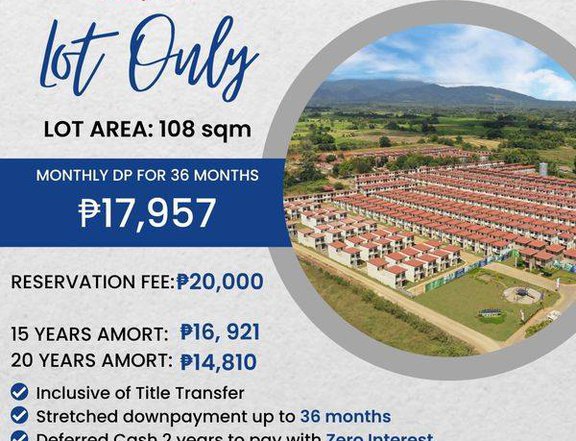 AFFORDABLE LOT FOR OFW IN LUMINA TAGUM