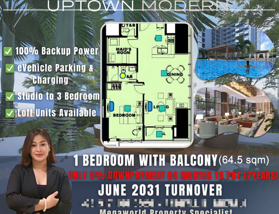 Pre-selling condominium in Uptown Bonifacio (BGC)