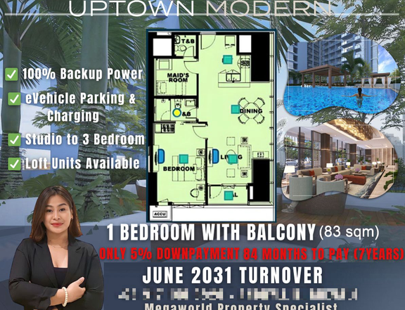 Pre-Selling Condominium in Uptown Modern (BGC)
