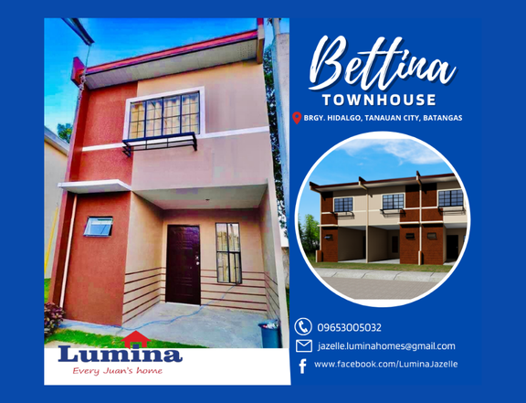 2-BR Bettina Townhouse for Sale | Lumina Tanauan, Batangas