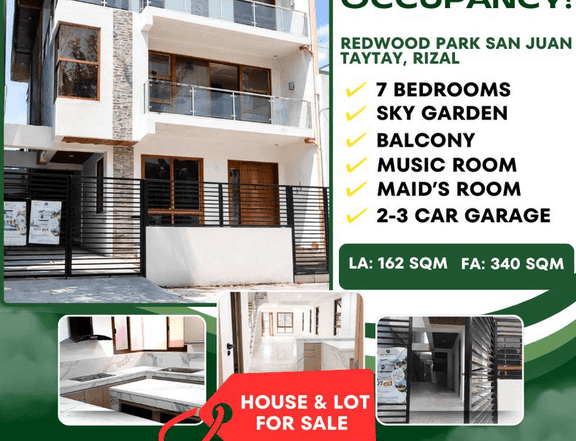 EXCLUSIVE READY-FOR-OCCUPANCY MODERN HOME IN TAYTAY, RIZAL