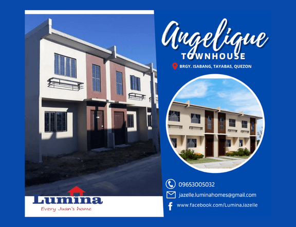 2-BR Angelique Townhouse for Sale | Lumina Tayabas, Quezon