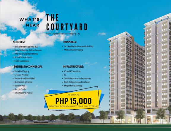 The Courtyard calls you home to its convenient global lifestyle!