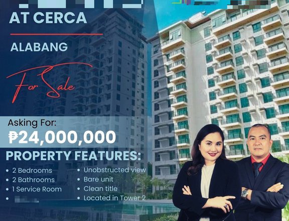 Pre-Owned 78.00 sqm 2-bedroom Residential Condo For Sale in Viento at Cerca Alabang Muntinlupa