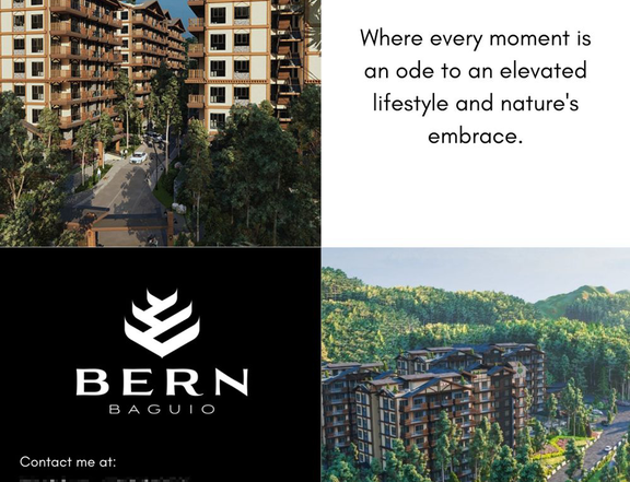 Pre-selling Condominium For Sale at Bern Baguio