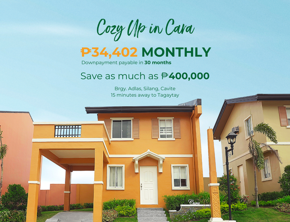 3BR PRE-SELLING HOUSE & LOT NEAR TAGAYTAY