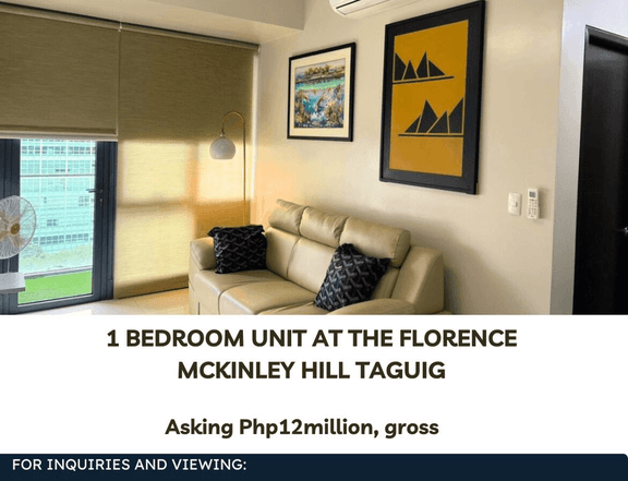 For Sale! 1 Bedroom Unit at The Florence, McKinley Hill Taguig