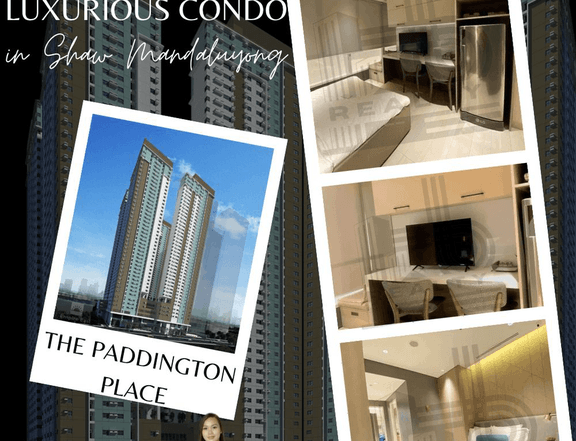 1BR -ZERO DP Rent to Own in Shaw Boulevard Mandaluyong 30k/month