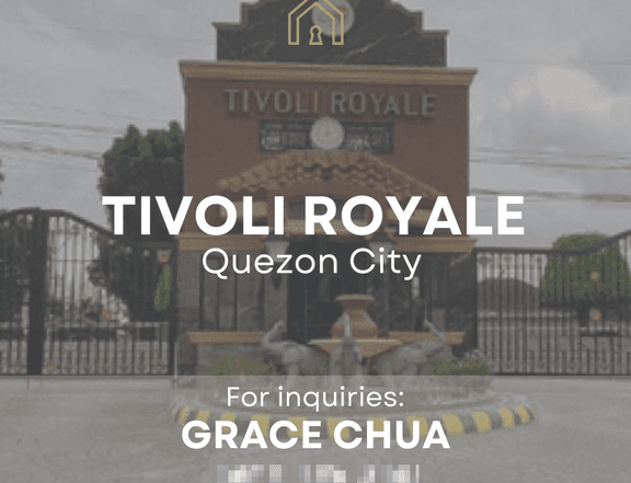 lot for sale in tivoli royale quezon city