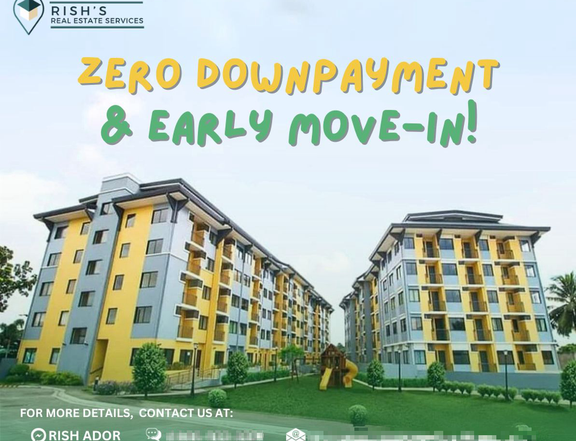 Zero Downpayment with Early Move-In Affordable Condo in Metro