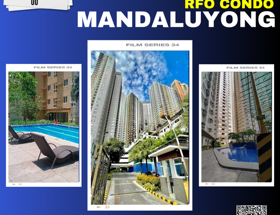 22.32 sqm Studio Condo For Sale in Mandaluyong Metro Manila