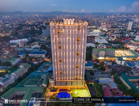 55.00 sqm 2-bedroom Condo For Sale in Torre de Manila