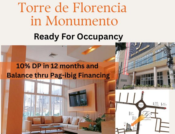 RFO  studio /1BR unit Condo For Sale in Caloocan  Income-Generating!