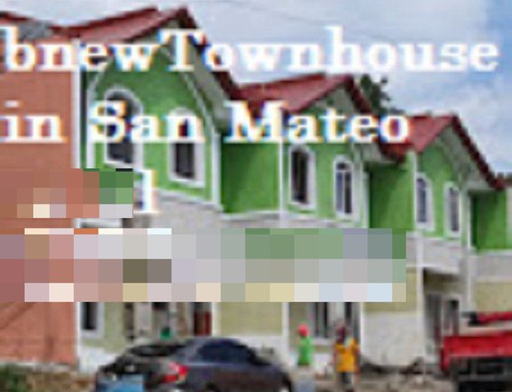 I'm selling bnew,installment house and lot in Brgy. Guitnang Bayan,San Mateo Rizal 09759663299