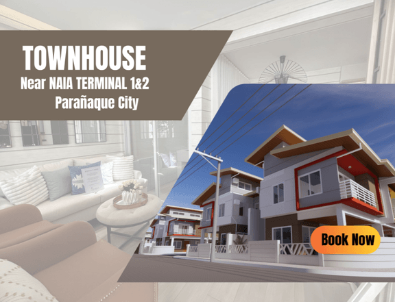 Townhouse Near NAIA Airport Terminal 1 & 2  For Sale