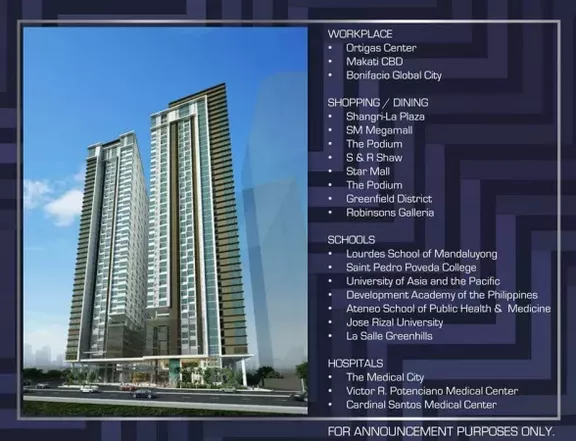 2 BR Rent To Own No DP The Paddington Place Mandaluyong As low as 30K