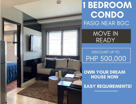 Affordable 1BR Rent to Own Condo Near BGC at The Rochester Pasig Near BGC, Pasig, Ayala, Ortigas