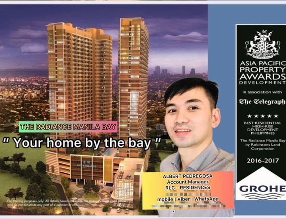 CONDO UNITS NEAR MANILA BAY @ RADIANCE MANILA BAY