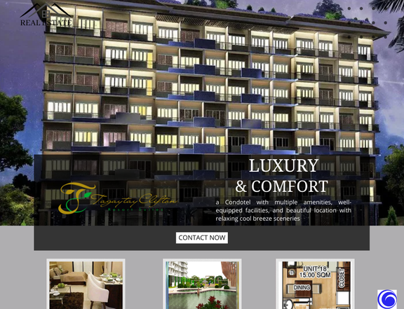 Tagaytay Clifton Resort Suites (Pre-Selling Condotel)