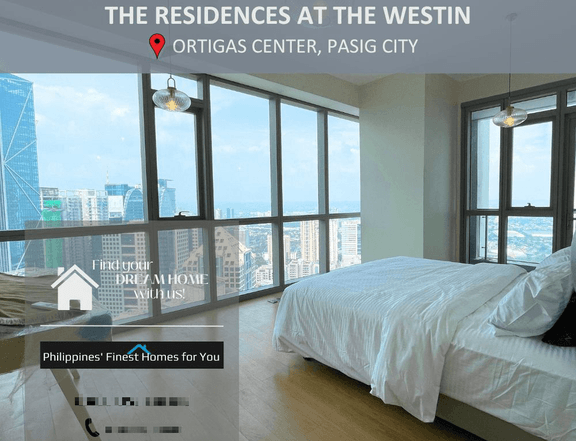 3BR CONDO UNIT AT THE RESIDENCES AT THE WESTIN MANILA SONATA PLACE FOR RENT