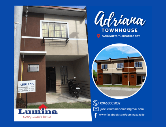 2-BR Adriana Townhouse for Sale | Lumina Tuguegarao