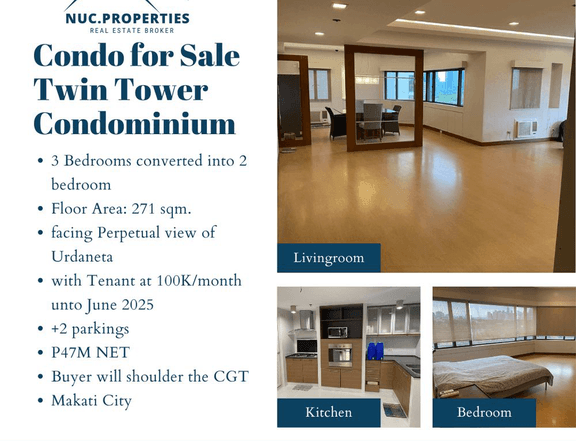 Condo for Sale Twin Tower Condominium