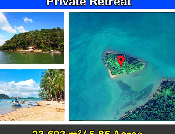 23,693 m2 / 5.85 Acres Liabdan Island for Private Retreat