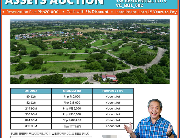 136 Residential Lots in Plaridel Heights Subdivision, Plaridel Bulacan