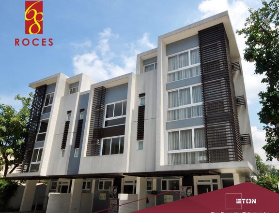 TOWNHOUSE FOR SALE AT 68 ROCES QUEZON CITY