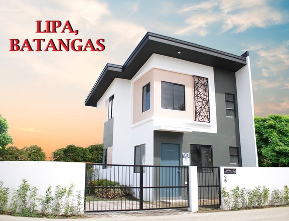 3 Bedroom RFO Single Attached House & Lot For Sale in Lipa, Batangas