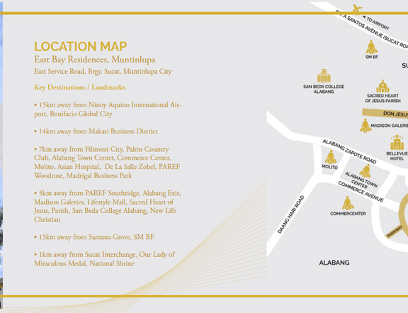 Ready For Occupancy 33.00 sqm 1-bedroom Residential Condo For Sale in Muntinlupa - Tribeca - Landco