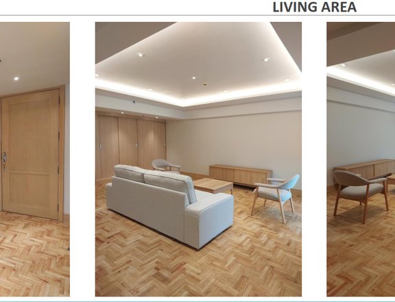 Unfurnished Three Bed Room for Rent in Two Salcedo Place Condominium Salcedo Village Makati.