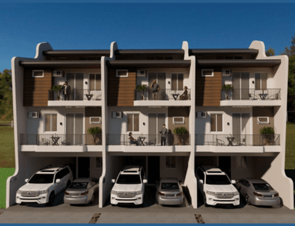3 Storey Townhomes for sale in Inland Homes Merville  Paranaque City