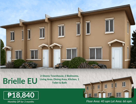 2-bedroom Brielle EU Townhouse For Sale in Bay Laguna